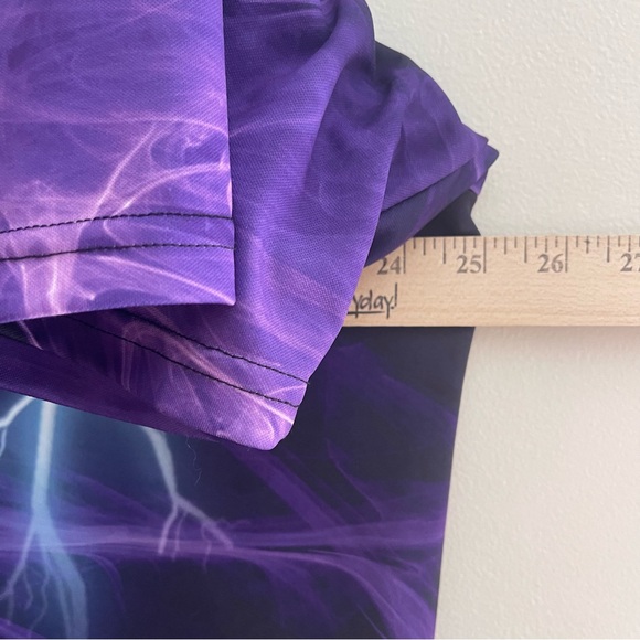 Storm Electrical Lightning Quick Ship CoolWick Sash Zip Bowling Jersey sz XXL - Picture 7 of 7